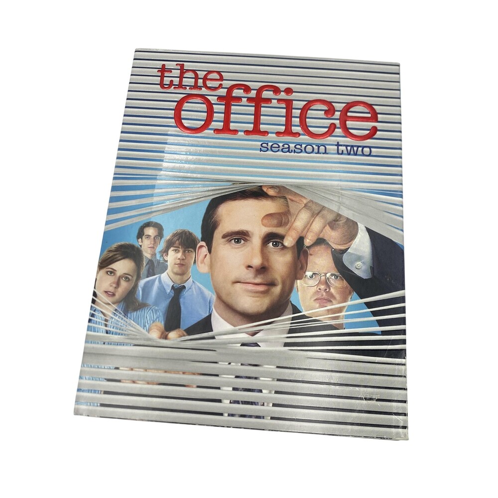 The Office Season 2 DVD 4 Disc Set Steve Carell Rainn Wilson Region 1 TV Comedy